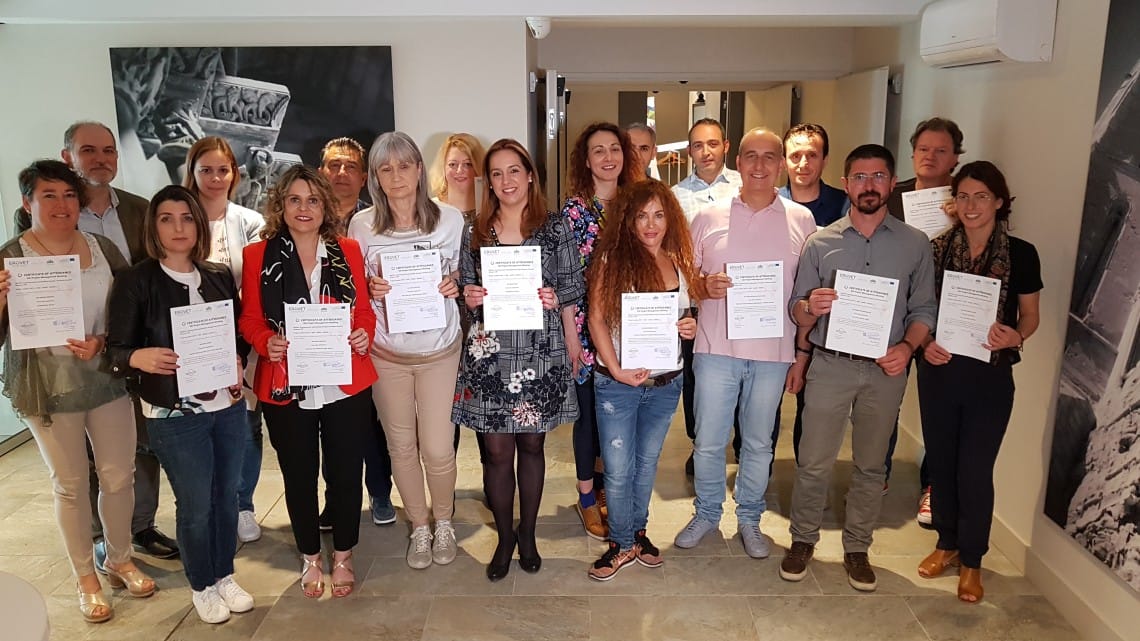 ERASMUS + na Catalunha: EPATV termina projeto sobre a melhoria das condições de empregabilidade e empreendedorismo para jovens